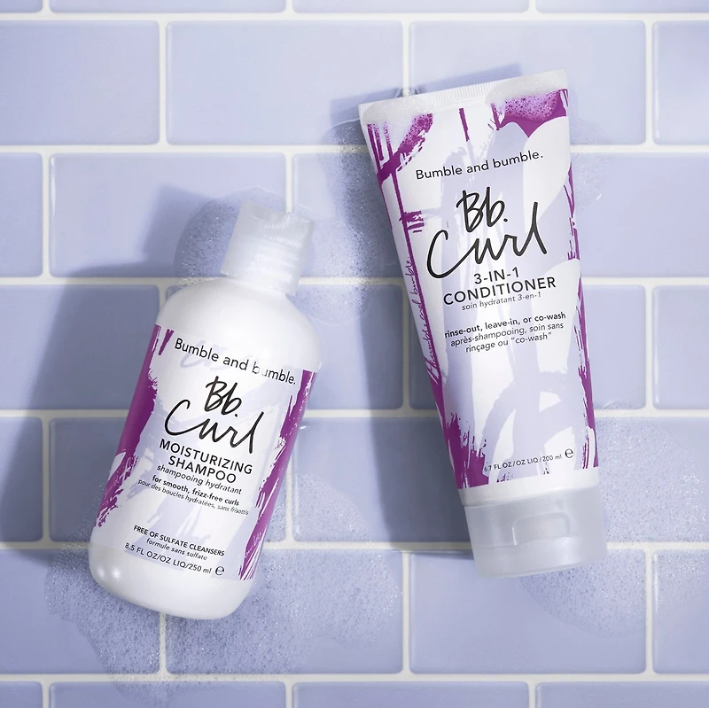 Shampoing hydratant pour les boucles