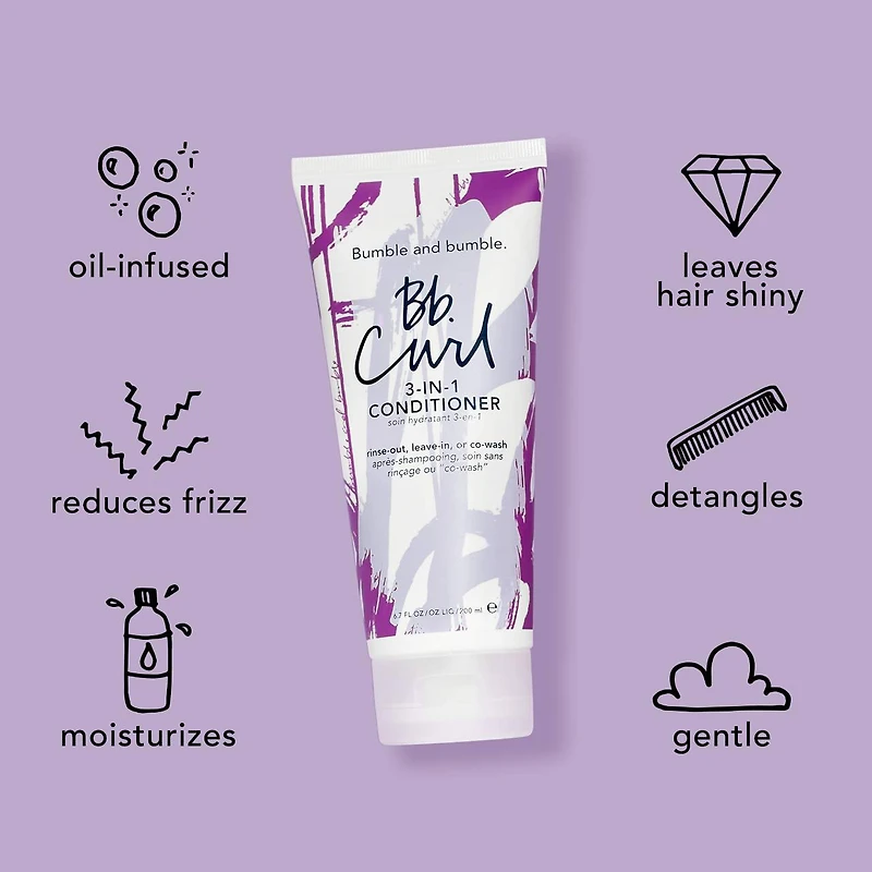 Revitalisant hydratant Curl 3 en 1