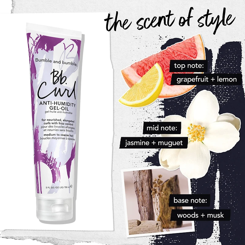 Gel-huile anti-humidité Curl