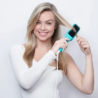 Brosse chauffante lissante en céramique
