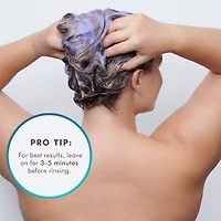 Mini shampoing perfecteur pour blonde, mauve