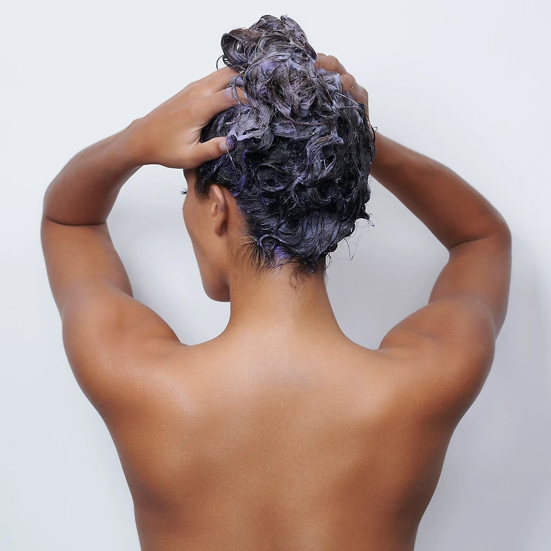 Mini shampoing perfecteur pour blonde, mauve