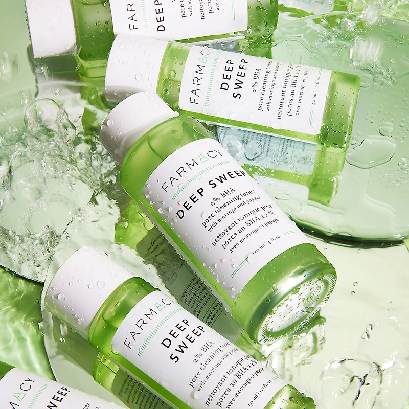 Deep Sweep 2% BHA Pore Cleaning Toner with Moringa + Papaya