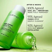Lotion tonique purifiant les pores 2 % BHA Deep Sweep avec moringa + papaye