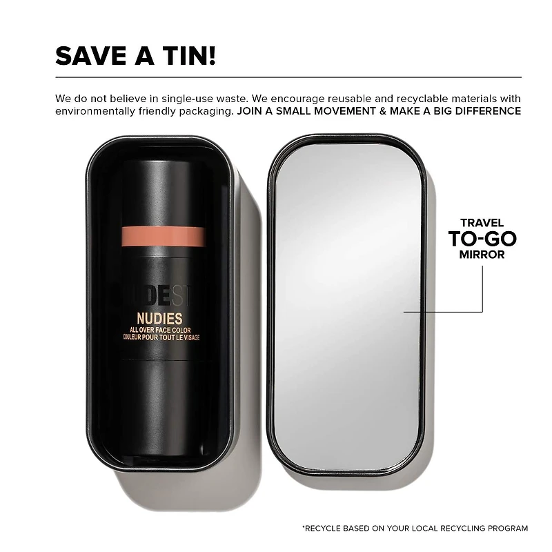 Bâton bronzant crème Nudies