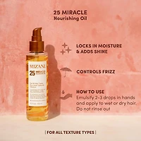 25 Miracle Nourishing Hair Oil