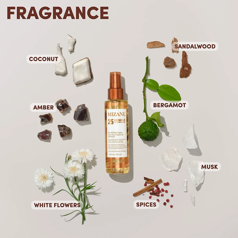 25 Miracle Nourishing Hair Oil