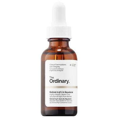 The Ordinary Retinol 0.5% in Squalane, Signs of Aging Serum 1 oz/ 30 mL