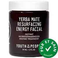 Yerba Mate Resurfacing + Exfoliating Energy Facial with Enzymes + Niacinamide