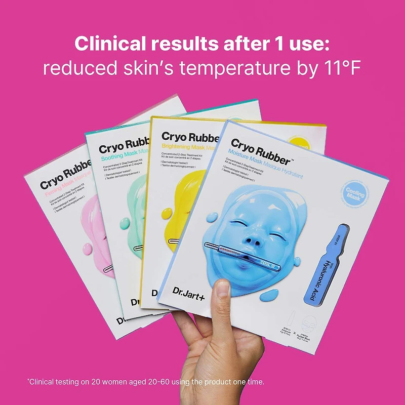 Masque visage raffermissant Cryo Rubber™