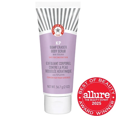 Mini KP Bump Eraser Body Scrub with 10% AHA – Exfoliant for Keratosis Pilaris