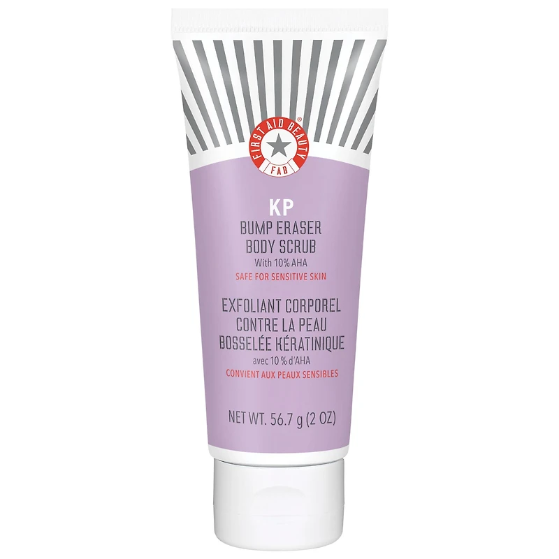 Exfoliant pour le corps KP Bump Eraser avec 10 % d’AHA cibler la kératose pilaire