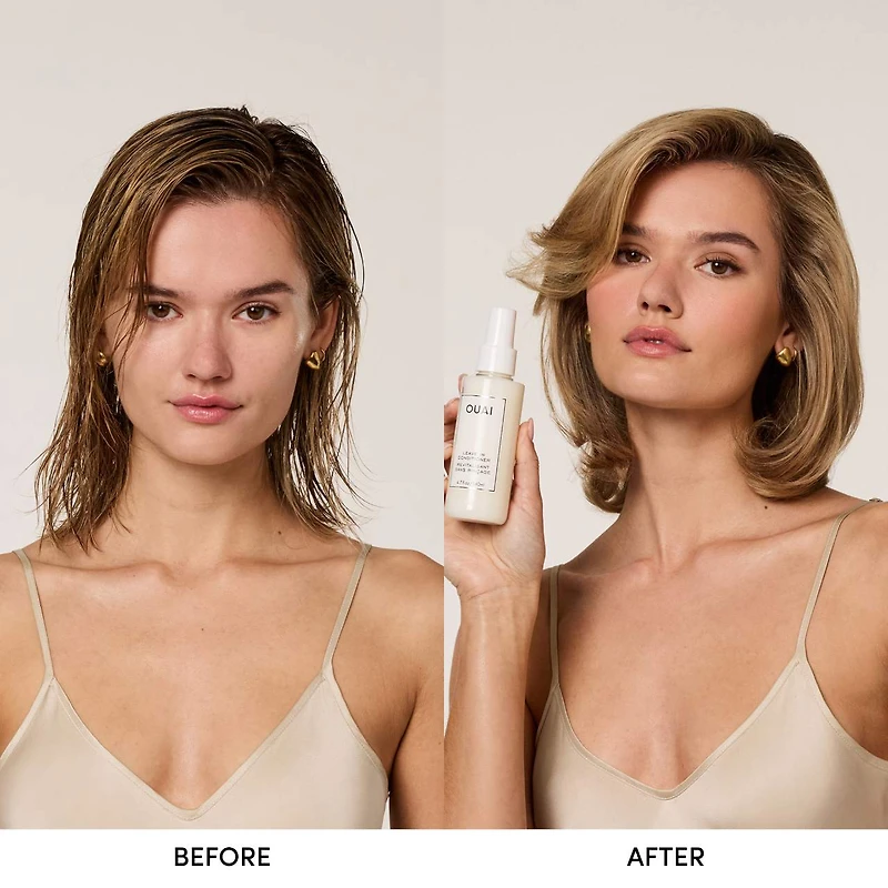 Revitalisant sans rinçage démêlant et antifrisottis :