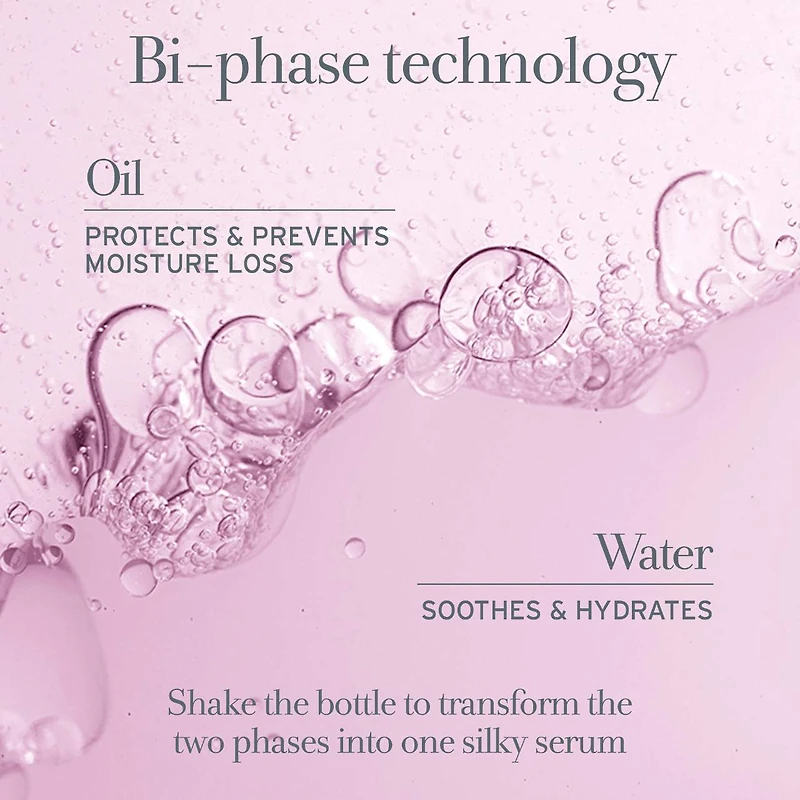 Sérum infusé d’huile hydratation intense à la rose avec squalane