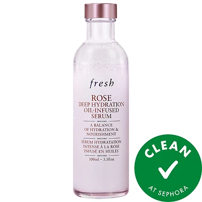 fresh Rose & Squalane Deep Hydration Oil-Infused Serum 100 mL