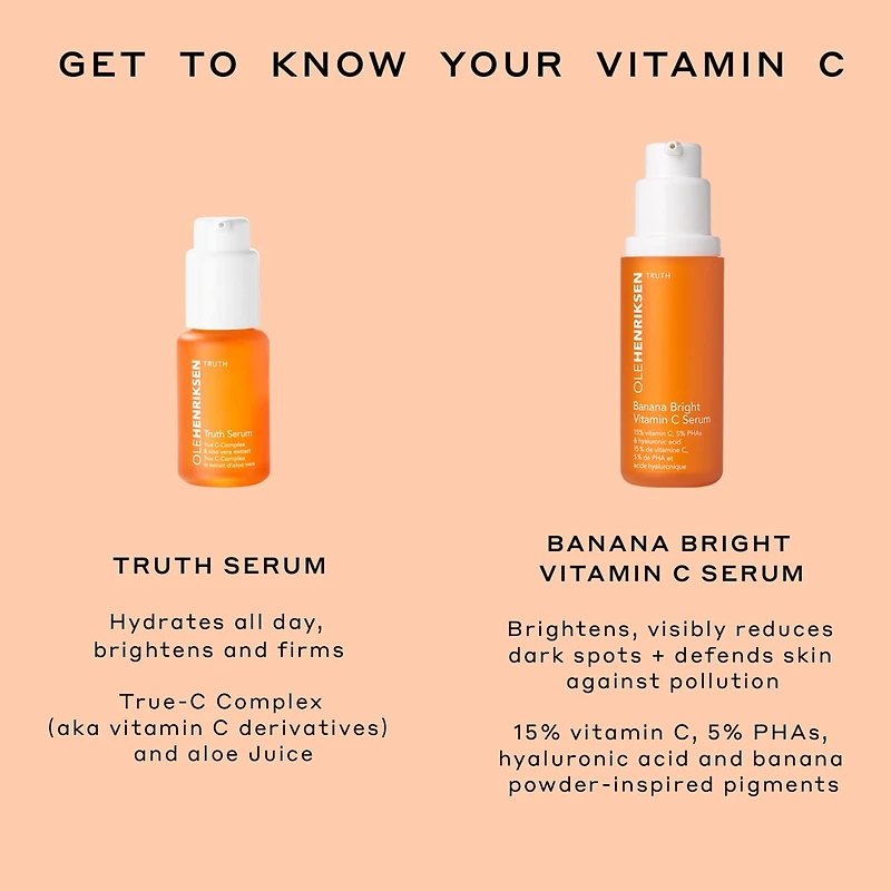 Sérum contre les taches pigmentaires avec 15 % de vitamine C Banana Bright