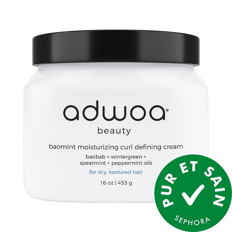 Crème hydratante définition de boulcles de Baomint™