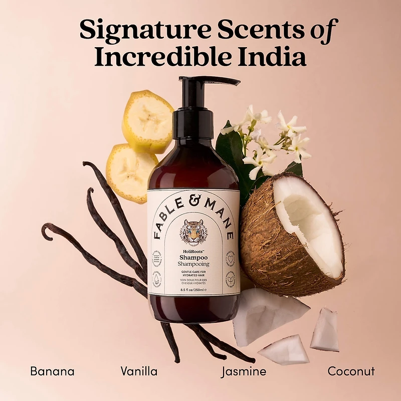 Shampoing hydratant pour cheveux épais, secs et abîmés