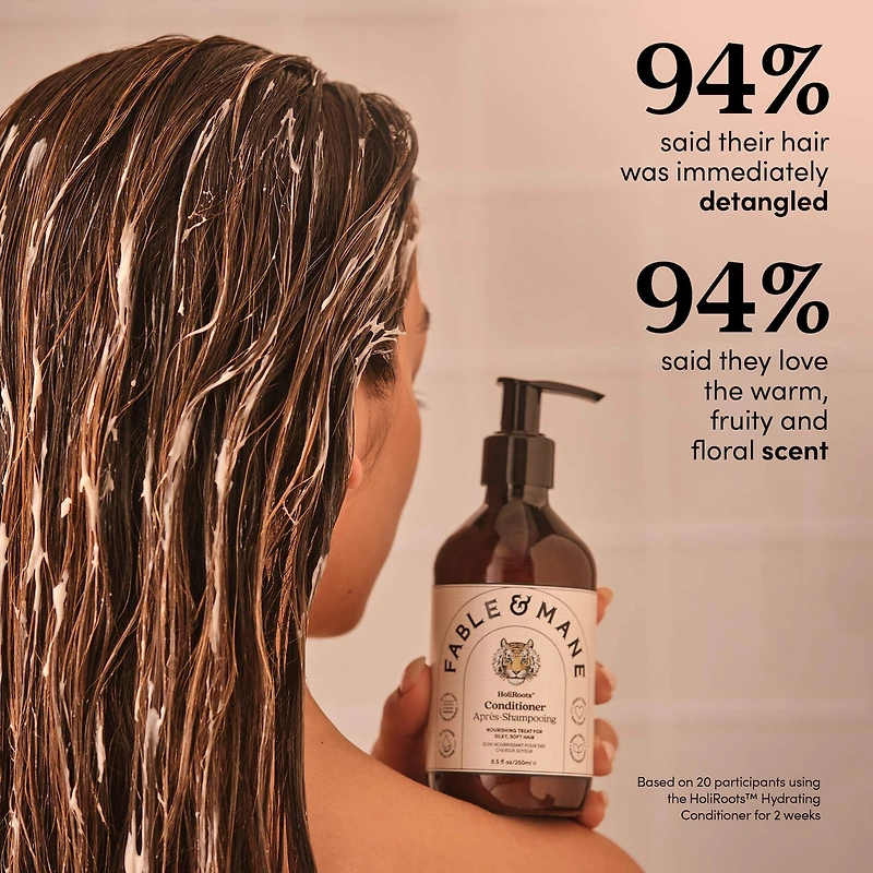 Le revitalisant hydratant pour cheveux épais, secs et abîmés