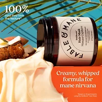 Masque pour les cheveux réparateur profondément hydratant pour cheveux moyens à épais