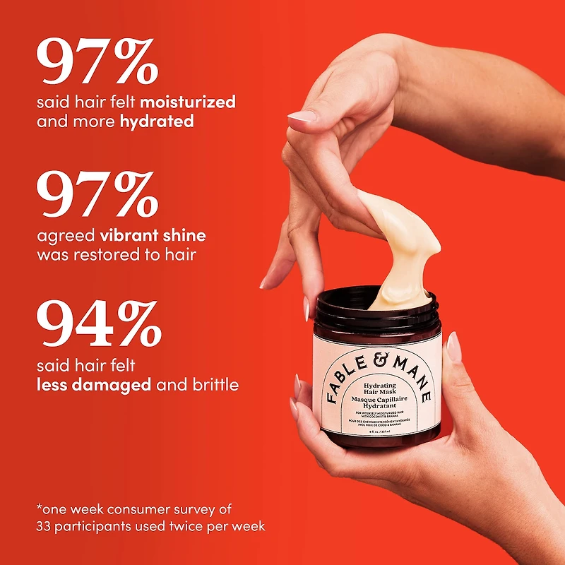 Deep Moisture Repairing Hair Mask for Medium to Thick Hair