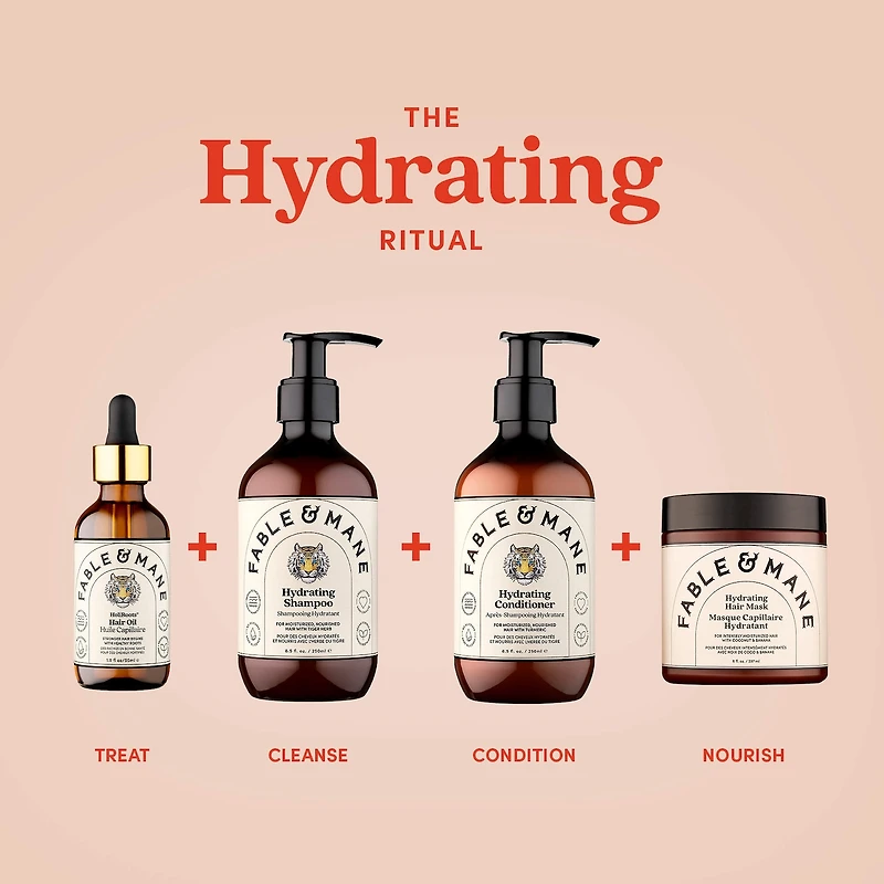 Masque pour les cheveux réparateur profondément hydratant pour cheveux moyens à épais