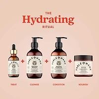 Masque pour les cheveux réparateur profondément hydratant pour cheveux moyens à épais