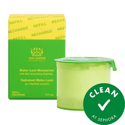 Water-Lock Refillable Moisturizer with Skin-Smoothing Peptides & Hyaluronic Acid