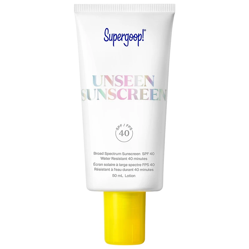 Écran solaire invisible à large spectre FPS 40 PA Unseen Sunscreen +++