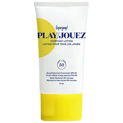 Lotion écran solaire pour tous les jours PLAY/JOUEZ avec FPS 50
