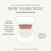 Turmeric Glow Brightening Refillable Moisturizer