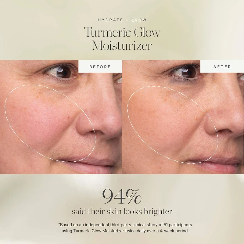 Turmeric Glow Brightening Refillable Moisturizer