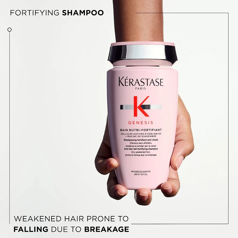 Shampoing fortifiant Genesis pour cheveux normaux à secs
