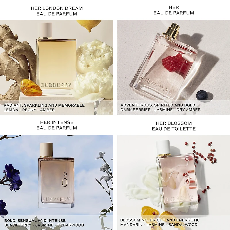 Eau de parfum Her London Dream avec citron et rose