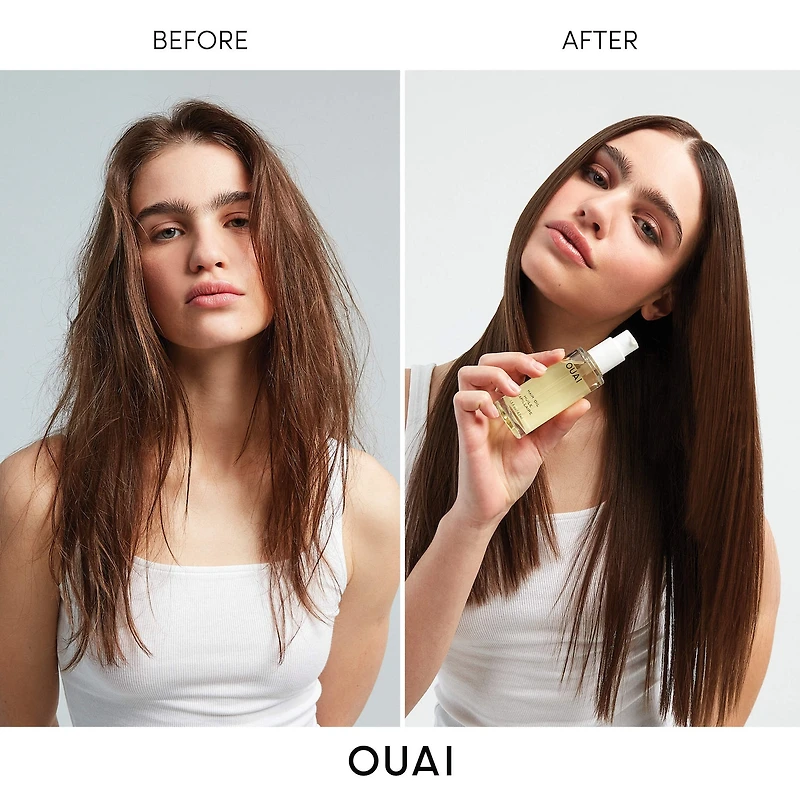 Lightweight Heat-Protecting Hair Oil for Frizz Control