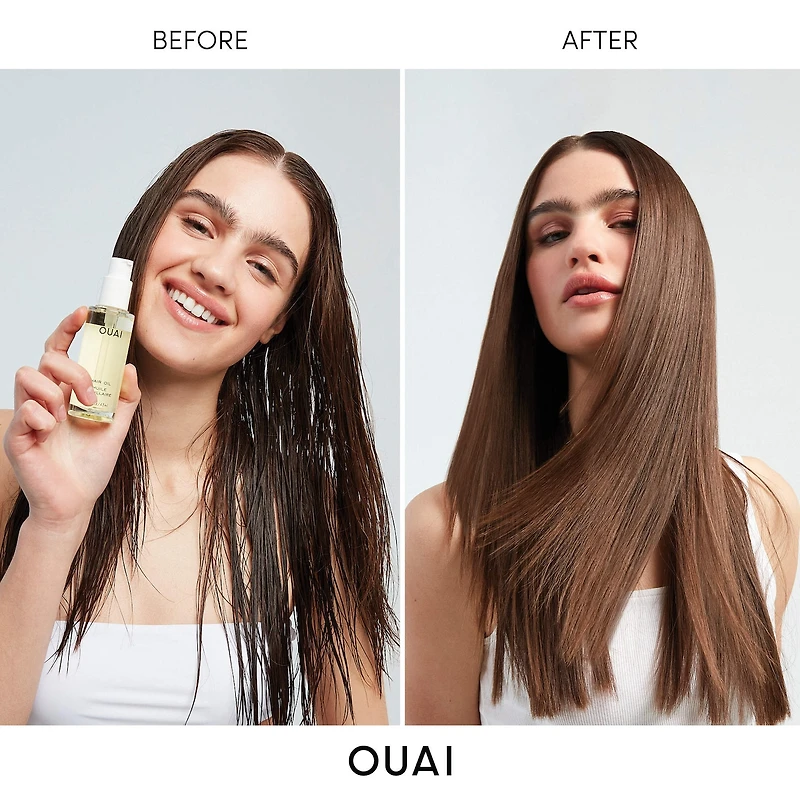 Lightweight Heat-Protecting Hair Oil for Frizz Control