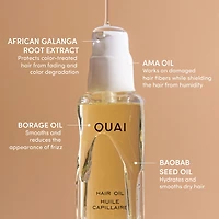 Lightweight Heat-Protecting Hair Oil for Frizz Control