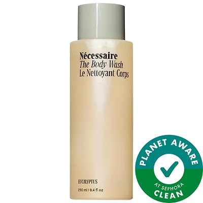 Nécessaire The Body Wash Eucalyptus - Nourishing Treatment Cleanse With Lipid-Rich Oils + Niacinamide 8.4 oz / 250 mL Eucalyptus