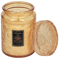 Spiced Pumpkin Latte Glass Candle