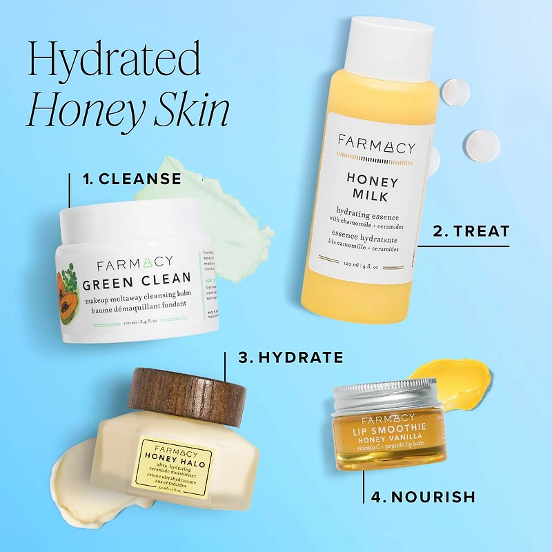 Hydratant aux céramides ultra-hydratants Honey Halo