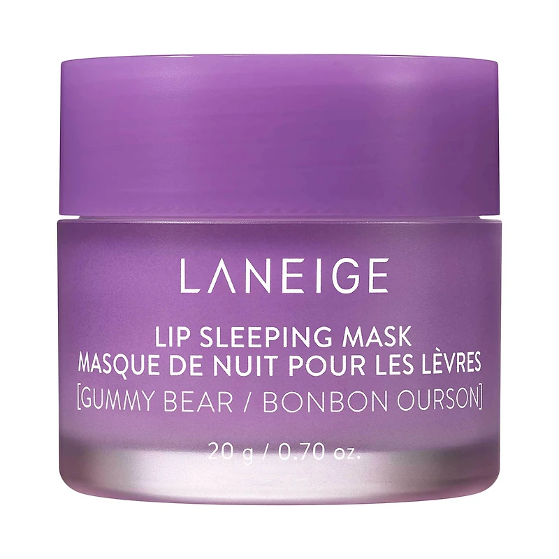 LANEIGE Masque de nuit pour les lèvres hydratation intense avec vitamine C