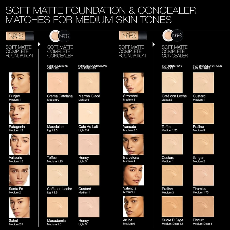 Fond de teint complet mat doux