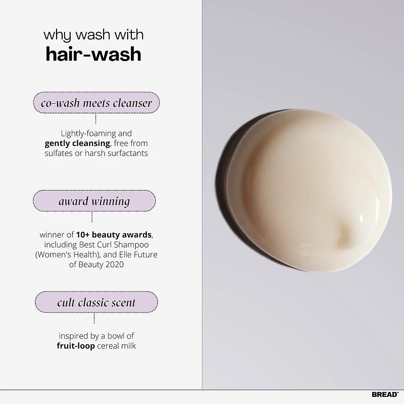 Hair Wash Gentle Milky Hair Cleanser