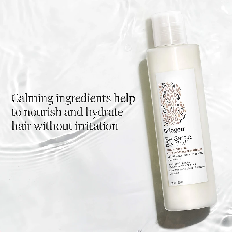 Be Gentle, Be Kind Aloe + Oat Milk Ultra Soothing Fragrance-free Hypoallergenic Conditioner