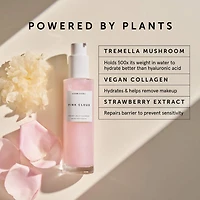 Pink Cloud Rosewater + Squalane Makeup Removing Face Wash