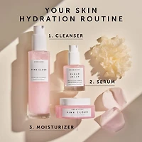 Pink Cloud Rosewater + Squalane Makeup Removing Face Wash