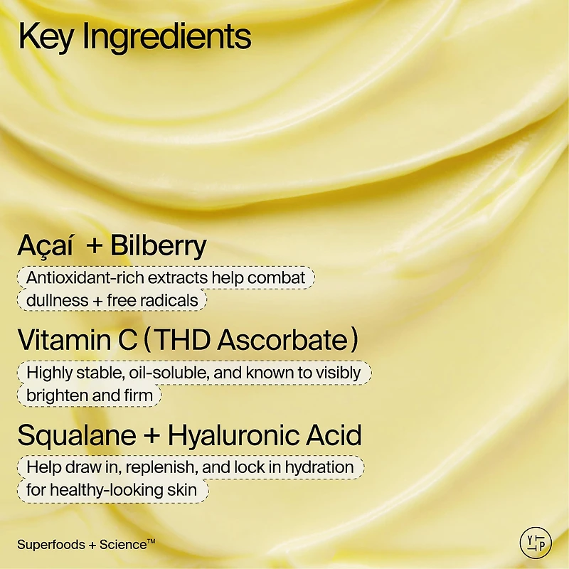 Mini Superberry Hydrate + Glow Dream Night Cream + Mask with Vitamin C