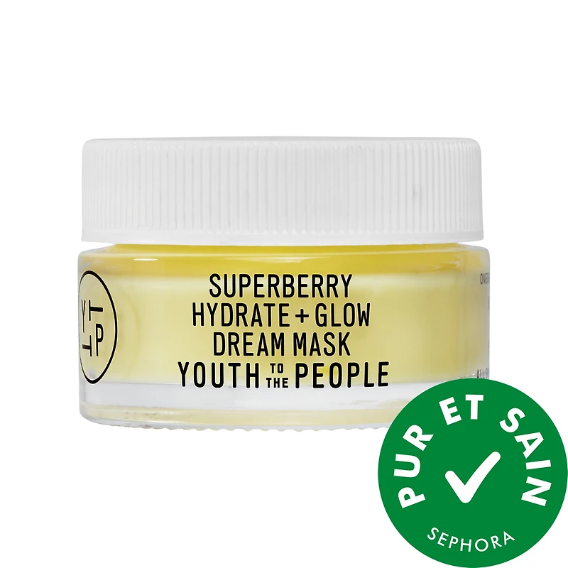 Superberry Hydrate + Glow Dream Night Cream Mask with Vitamin C