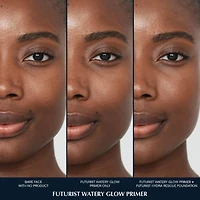 Base éclat aqueux futuriste Aqua Brilliance avec acide hyaluronique et glycérine