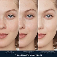 Base éclat aqueux futuriste Aqua Brilliance avec acide hyaluronique et glycérine